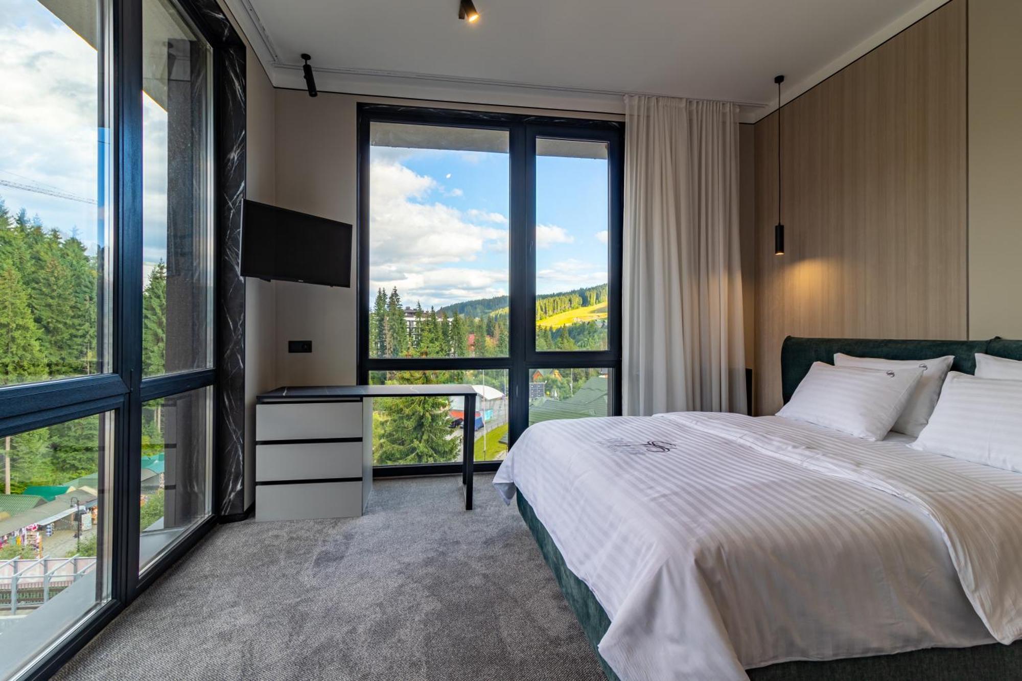Shelter Apart Hotel Bukovel Eksteriør bilde