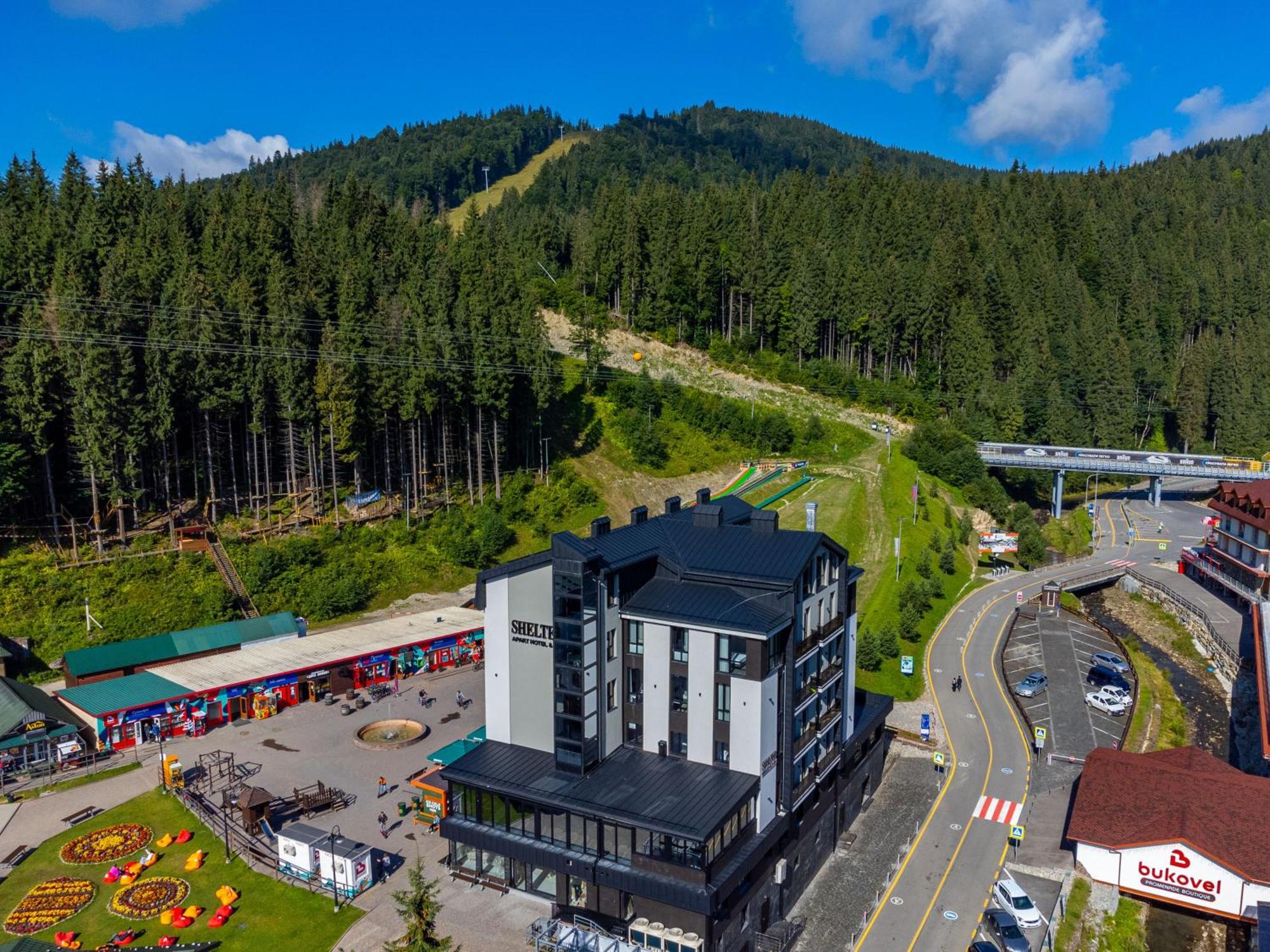 Shelter Apart Hotel Bukovel Eksteriør bilde