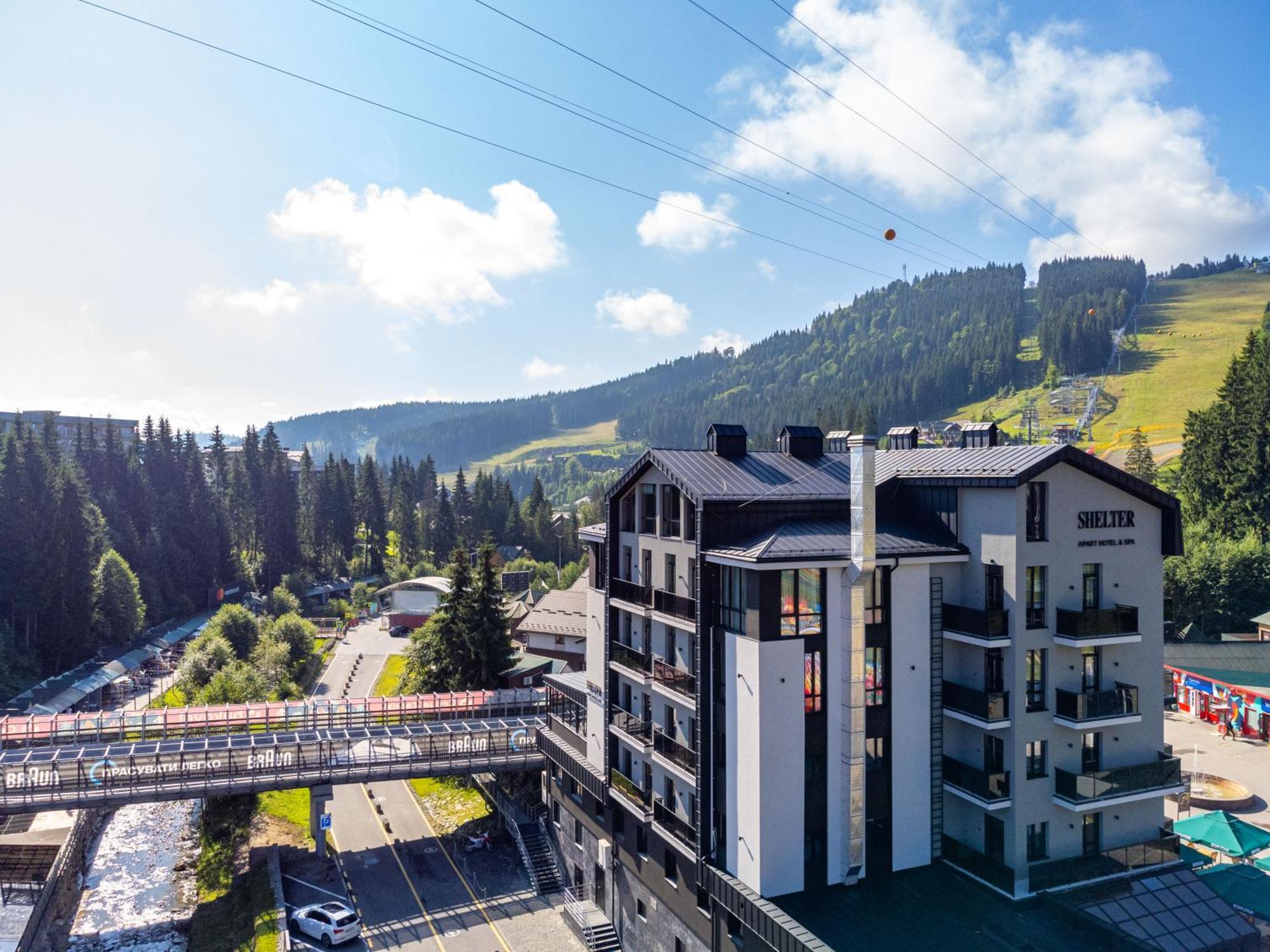 Shelter Apart Hotel Bukovel Eksteriør bilde
