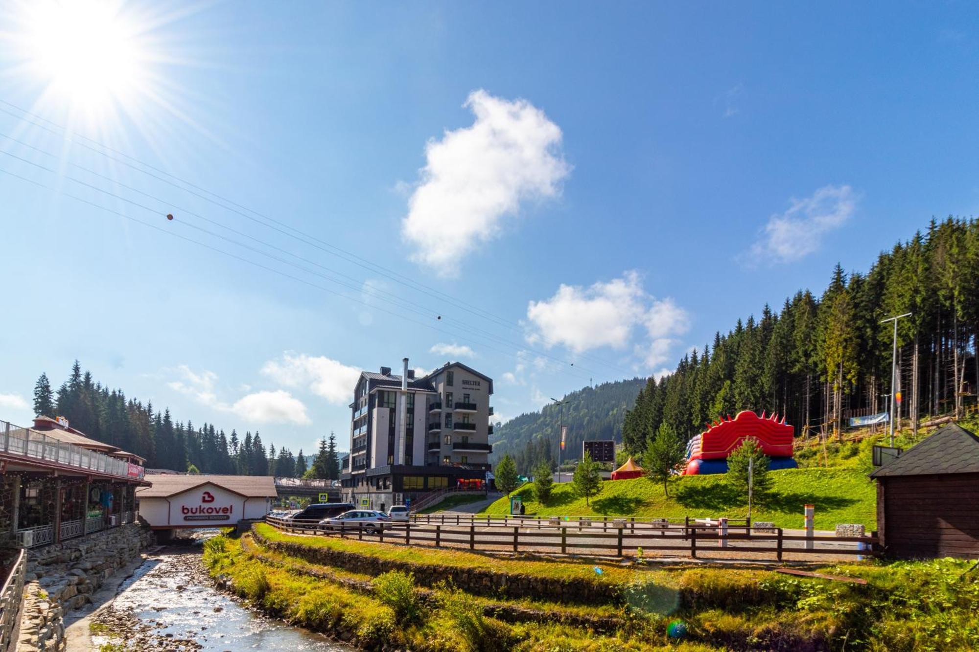 Shelter Apart Hotel Bukovel Eksteriør bilde