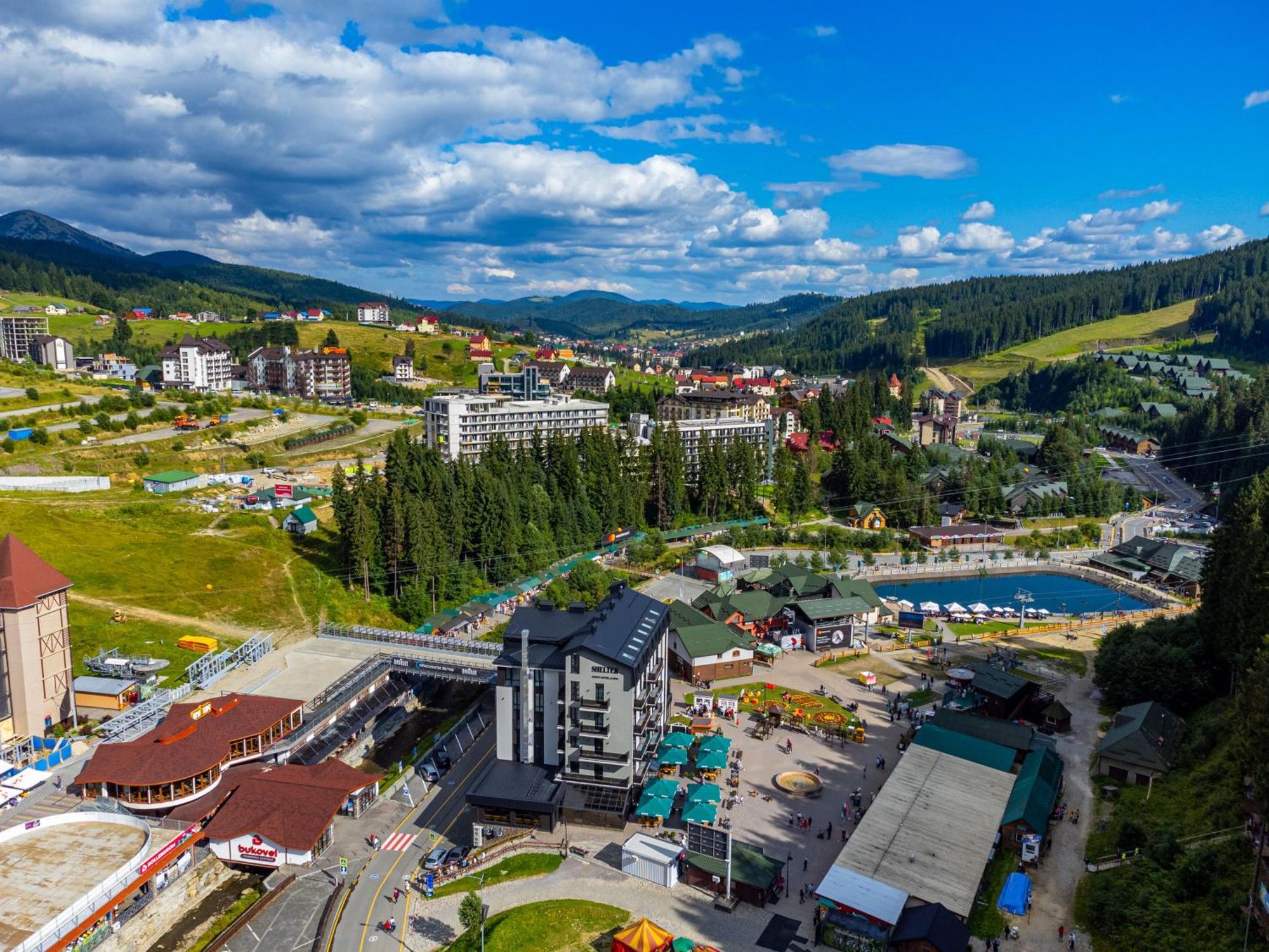 Shelter Apart Hotel Bukovel Eksteriør bilde